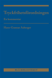 Tryckfrihetsförordningen 