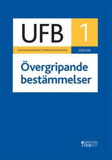 UFB 1 Övergripande bestämmelser 