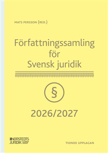 Författningssamling för Svensk juridik 