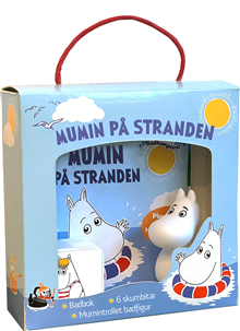 Mumin på stranden