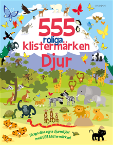 555 roliga klistermärken. Djur