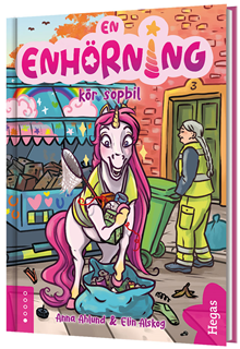 En enhörning kör sopbil 