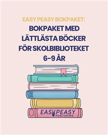 Bokpaket med lättlästa böcker för skolbiblioteket 6-9 år