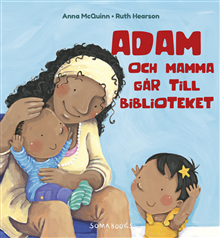Adam och mamma går till biblioteket