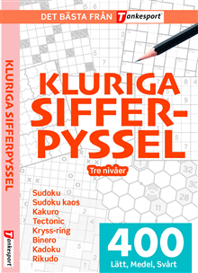 Kluriga Sifferpyssel. Lätt - medel - svårt